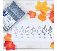 Feutre à pigment, noir, étui de 8