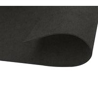 Feutre acrylique noir lattes 30 x 45 cm x 1 mm. 160 g/m² 20u.
