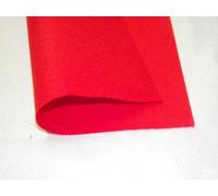 Feutre acrylique pour loisirs créatifs et poker - Rouge vif - Prédécoupé - 1 m - 150 cm x 100 cm