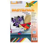 Feutre artisanal Folia 150 g/m², 20 x 30 cm, 10 feuilles