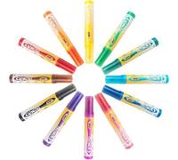 Feutre bic d coralo - pochette x 8 : corps extra-large pointe ogive extra large 6 mm - encre