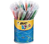 Feutre bic kids coloriage encre ultra-lavable capuchon ventilé pointe bloquée pot 36 unités