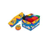 Feutre bic kids visa coloriage pointe fine bloquée ultra-résistante 12 couleurs assorties coffret scolaire 288 unités