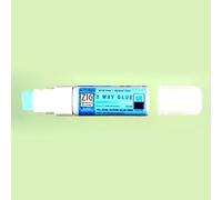 Feutre colle - Zig - 2 Way Glue - Repositionnable - 25 g - Colle bleue transparente