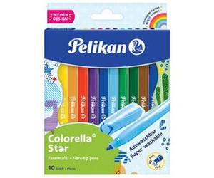Feutre colorella star, étui carton de 10