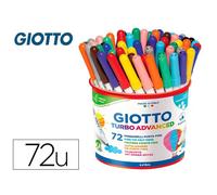 Feutre coloriage giotto turbo advanced pot de 72