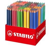 Feutre coloriage stabilo powermaxi schoolpack encre lavable pointe moyenne bloquee colorisassortis carton 240 unites