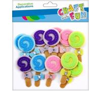 Feutre - CRAFT WITH FUN - FILC LIZA - Multicolore - 12 pièces - Opaque