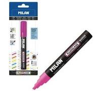 Feutre-craie tableau noir Rose en blister Noir G