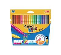 Feutre de coloriage BIC KIDS Visa étui carton 18 pièces