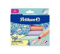 Feutre de coloriage Pelikan colorella pastel étui carton 6 pièces
