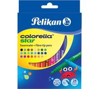 Feutre de coloriage Pelikan colorella star étui carton 24 pièces