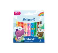 Feutre de coloriage Pelikan combino super étui carton 9 pièces