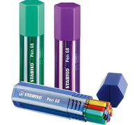 Feutre Pen 68, Big Pen Box de 20, assorti