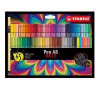 STABILO Pen 68 ARTY stylo-feutre Multicolore 65 pièce(s)