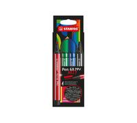 Feutre de coloriage STABILO Pen 68 MAX étui de 4 ARTY