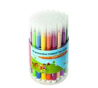 Feutre de coloriage - STABILO Trio Jumbo - Pot x48 feutres pointe large - Coloris assortis