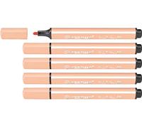 Feutre de coloriage - STABILO Trio Scribbi- Lot x 5 feutres -rose chair