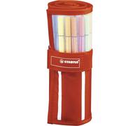 Feutre De Dessin Pen 68 - Trousse Rollerset X 30 Feutres Pointe Moyenne - Coloris Assortis.[G855]