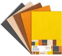 Feutre décoratif 30x40 cm 1,5 mm 5 couleurs 5 Arche. Couleur joyeuse