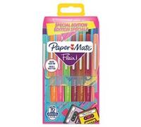 Feutre d'écriture Papermate Flair Tendance Rétro Pointe Moyenne Multicolore G