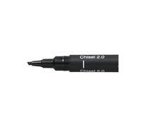Feutre - Dessin - Ecriture - Noir - Pointe Biseautée - Mine 2mm - Uni Pin