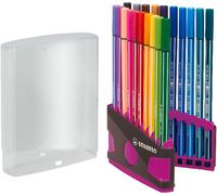 Feutre Dessin Pen 68 - Colorparade Gris/Fushia X 20 Feutres De Coloriage Pointe Moyenne