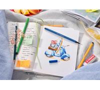 Feutre Dessin Pen 68 - Lot X 10 Feutres De Coloriage Pointe Moyenne - Rouge (68/48)