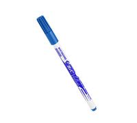 BIC Velleda 1721 - Feutres Effaçables à Sec pour Ardoise & Tableau Blanc avec Pointe Bloquée Conique Fine - Bleu