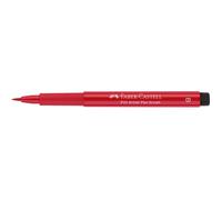 Feutre - FABER-CASTELL - PITT artist pen - Rouge écarlate foncé - Pointe de pinceau - Permanent