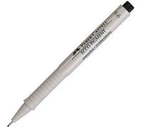 Feutre fin Ecco pigment - 0.6mm - noir - Faber-Castell Noir G