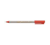 edding Feutre fin 89 - pointe ronde extra-fine 0,3 mm - Rouge - 1 stylo