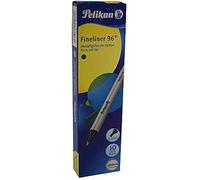 Feutre fin - PELIKAN - Fineliner 96 - Pointe solide - Couleur noire - Excellente qualité d'écriture