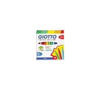 Feutre - GIOTTO - Turbo Color - Non permanent - 2.8 mm - Pack de 12 - Couleurs assorties