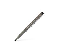 Feutre - Gris Chaud 4 - Pointe 2,5 Mm - Calligraphie - Pitt Artist Pen - Faber-Castell