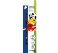 Feutre - Indélébile - Permanent - Noir - Pointe large - Idéal matériel de sport - Staedtler Lumocolor Noir