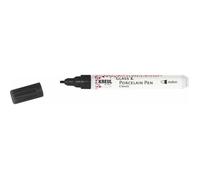 C. Kreul Stylo porcelaine 16411 medium noir — pointe ogive 2–4 mm, couvrant, résistant à la lumière