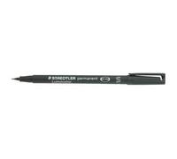 Staedtler Lumocolor permanent S DRY SAFE 313-9 Marqueur permanent noir résiste à l'eau: oui