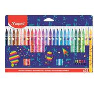 Feutre - Maped - PIXEL PARTY - 24 feutres - Mine 2,8 mm - Lavable