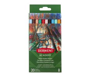 Feutre Marqueur Aquarellable Derwent Academy 20 Pièces