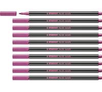 Feutre Métallisé Pen 68 Metallic- Lot X 10 Feutres Dessin Métallisés Pointe Moyenne- Rose[Z3106]