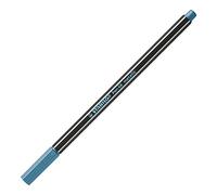 Feutre métallisé- STABILO Pen 68 metallic- 1 feutre pointe moyenne- bleu métallisé