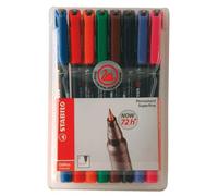 Feutre Ohpen Permanent 0,4 - Pochette De 8