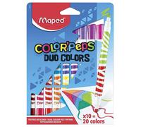 Feutre Orteils, Color'Peps Duo Coloré X10 - 847010