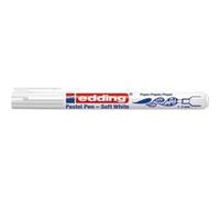 Feutre Pastelliseur Edding 1500 - Blanc - Pointe fine - 1 pce G
