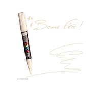 POSCA Marqueur PC-1MC Pointe conique extra-fine Beige