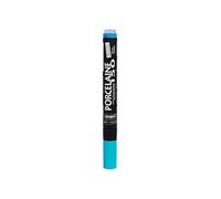 Feutre peinture à l'eau pour porcelaine - Bleu paon - 1,2 mm
