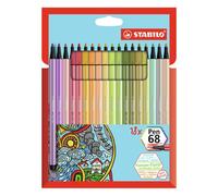 Feutre Pen 68 Set Nature Et Cocooning 18 Pcs