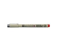 Feutre Pigma Micron 08 Sakura Pointe Fine 0.50mm Rouge