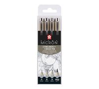 Feutre Pigma Micron Set 4 Gris Clair